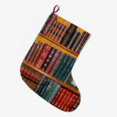 Grande Chaussette De Noël librairie librairie librairie (Devant (Accrochage))