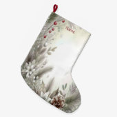 Grande Chaussette De Noël Lieu de Noël (Devant (Accrochage))