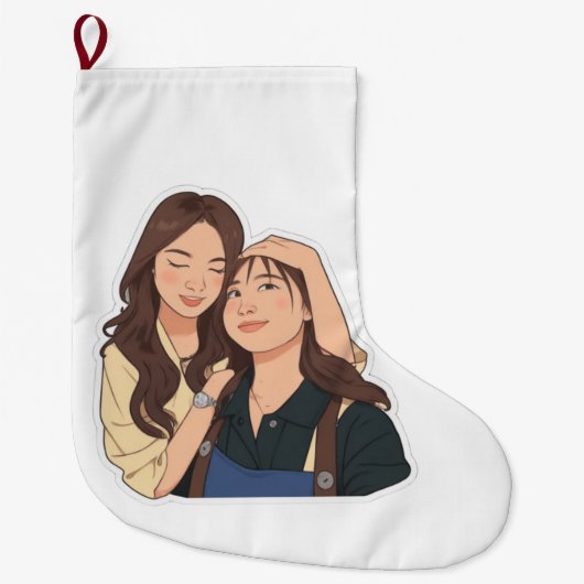 Grande Chaussette De Noël LinDy (GL pair) (Devant)