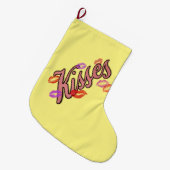 GRANDE CHAUSSETTE DE NOËL LIP KISSES (Devant (Accrochage))