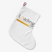 Grande Chaussette De Noël Loading (Devant (Accrochage))