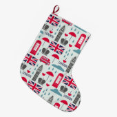 Grande Chaussette De Noël Londres, Angleterre Grande réserve de Noël (Devant (Accrochage))