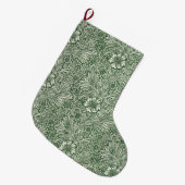 Grande Chaussette De Noël Marigold (par William Morris) (Devant (Accrochage))