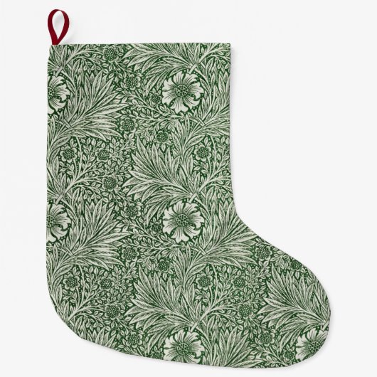 Grande Chaussette De Noël Marigold (par William Morris) (Devant)