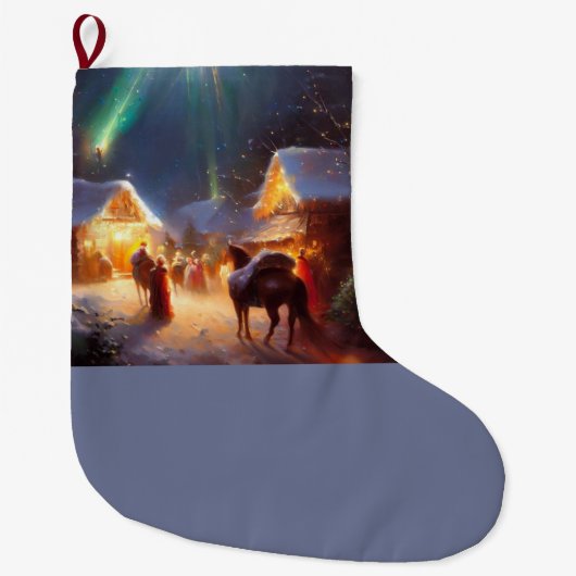 Grande Chaussette De Noël Miracle de Noël 3 (Devant)