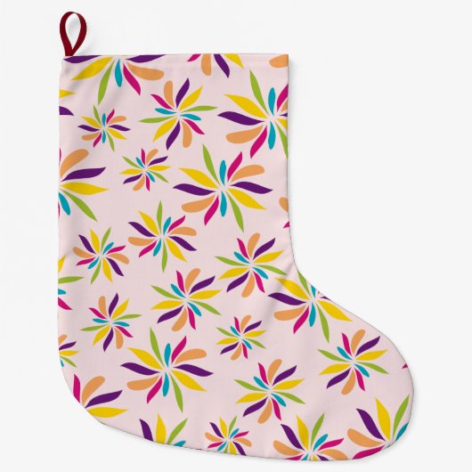 Grande Chaussette De Noël modèle éclaté (Devant)