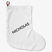Moderne Chic Vous Le Nommez Blanc Personnalisé