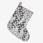 Grande Chaussette De Noël Motifs aquarelle 4 (Devant (Accrochage))