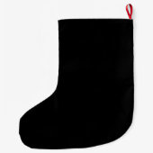GRANDE CHAUSSETTE DE NOËL MOTS DE VIN (Dos)