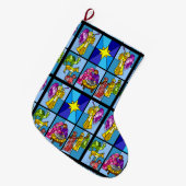 Grande Chaussette De Noël Nativité  (Devant (Accrochage))
