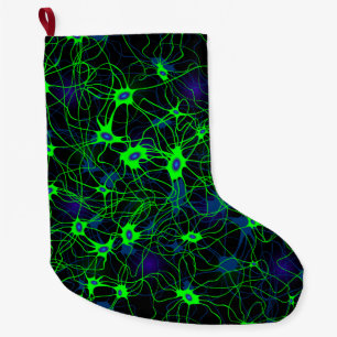 Grande Chaussette De Noël Neuron City Stocking
