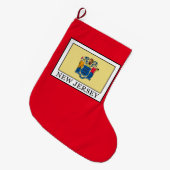 Grande Chaussette De Noël New Jersey (Devant (Accrochage))