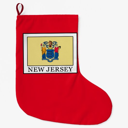 Grande Chaussette De Noël New Jersey (Devant)