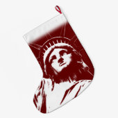 Grande Chaussette De Noël New York Stocking New York Christmas Stocking (Dos (Accrochage))