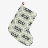 Grande Chaussette De Noël noël (Devant (Accrochage))