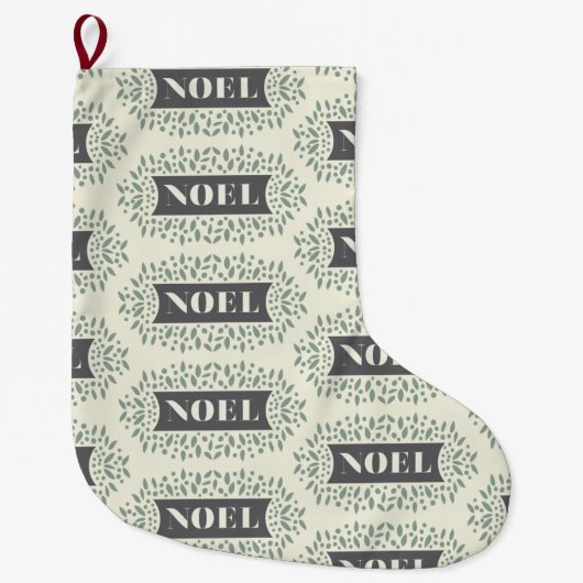 Grande Chaussette De Noël noël (Devant)