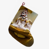 Grande Chaussette De Noël Noël, Ange de Noël (Devant (Accrochage))