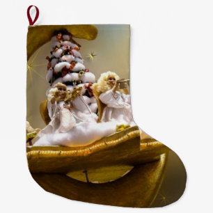 Grande Chaussette De Noël Noël, Ange de Noël