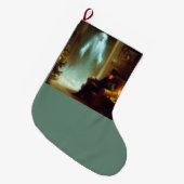 Grande Chaussette De Noël Noël Carol Fantôme de Noël Passé (Devant (Accrochage))