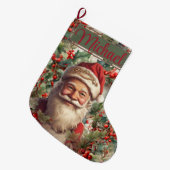 Grande Chaussette De Noël Noël du Père Noël Saint Nicolas (Devant (Accrochage))