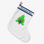 Grande Chaussette De Noël Noël et Hanoukka (Devant (Accrochage))