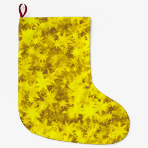 Grande Chaussette De Noël Noel Golden Dusk