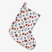 Grande Chaussette De Noël Noël, Joyeux Noël (Devant (Accrochage))