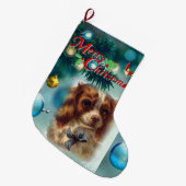 Grande Chaussette De Noël Noël, Joyeux Noël (Devant (Accrochage))