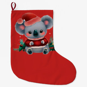 Grande Chaussette De Noël Noël Koala 3