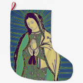 Grande Chaussette De Noël notre dame de guadalupe (Devant)