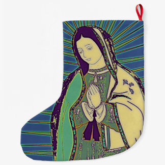 Grande Chaussette De Noël notre dame de guadalupe