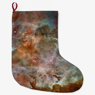 Grande Chaussette De Noël Nuages sombres de la nébuleuse de la Carène Hubble