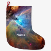 Grande Chaussette De Noël Orion Nebula Space Galaxy (Devant)