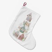 Grande Chaussette De Noël Pain d'épice de Noël (Devant (Accrochage))