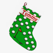 Grande Chaussette De Noël Pair pour le cours ! (Devant (Accrochage))