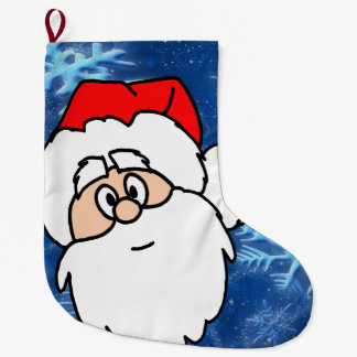 Grande Chaussette De Noël Père Noël