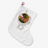 Grande Chaussette De Noël Petit renard (Devant (Accrochage))