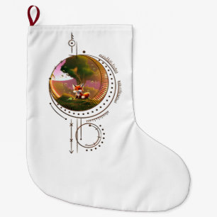 Grande Chaussette De Noël Petit renard