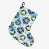 Grande Chaussette De Noël Pickleball Noël à thème (Devant (Accrochage))