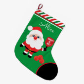 Grande Chaussette De Noël Pickleball 🎅 Père Noël  (Devant (Accrochage))