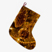 Grande Chaussette De Noël Pine de Noël (Devant (Accrochage))
