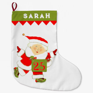 Grande Chaussette De Noël Piste d'athlétisme