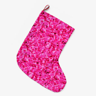 Grande Chaussette De Noël Points de fête 9-Noël Stocking