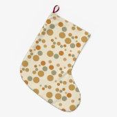 Grande Chaussette De Noël points modelés (Devant (Accrochage))