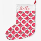 Grande Chaussette De Noël Présentations de Noël (Dos)