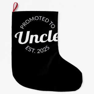 Grande Chaussette De Noël Promu Oncle Estimé 2025 I
