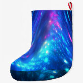 Grande Chaussette De Noël Qaanaaq - Dieu jul (Dos)