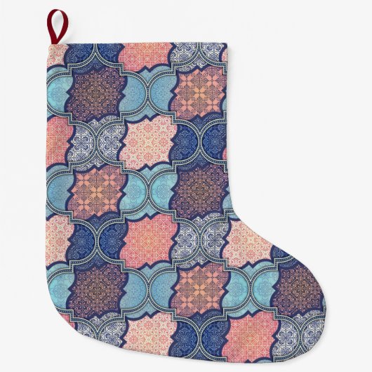 Grande Chaussette De Noël Quatrefoil (Devant)