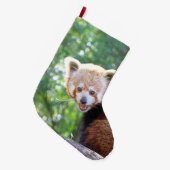 Grande Chaussette De Noël Red_Panda_2015_0306 (Devant (Accrochage))