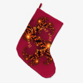 Grande Chaussette De Noël Restez béni Bonne journée (Devant (Accrochage))